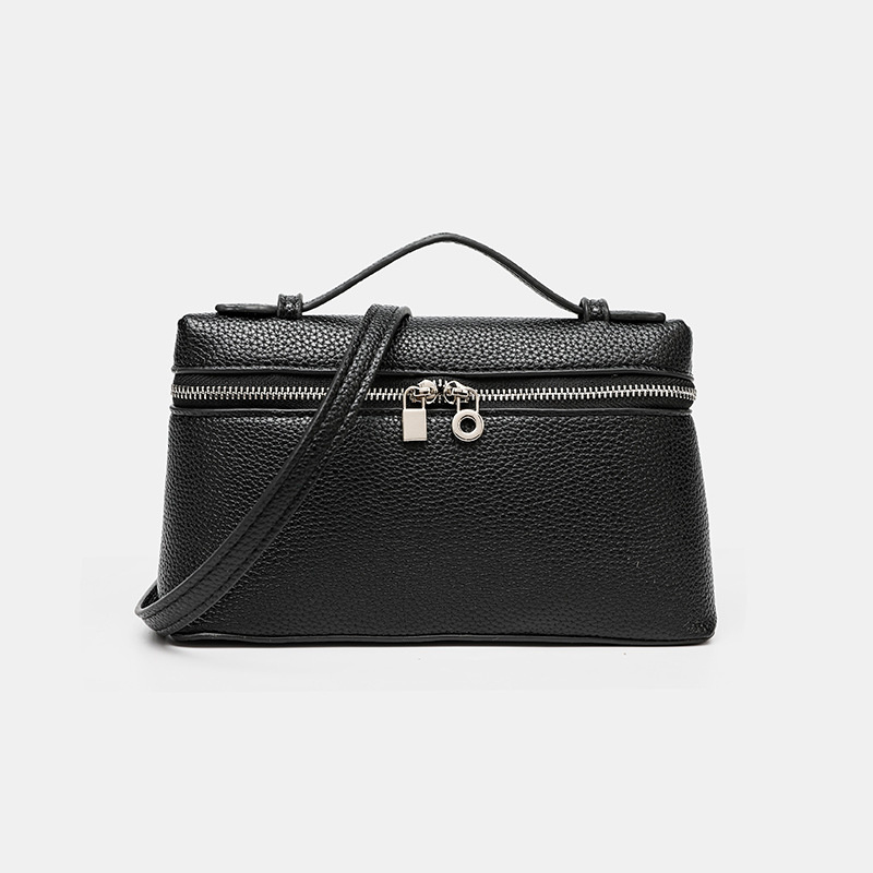 Mini Box Shoulder Bag Faux Lea - Structured Handbag Top Handle recensie en prijs
