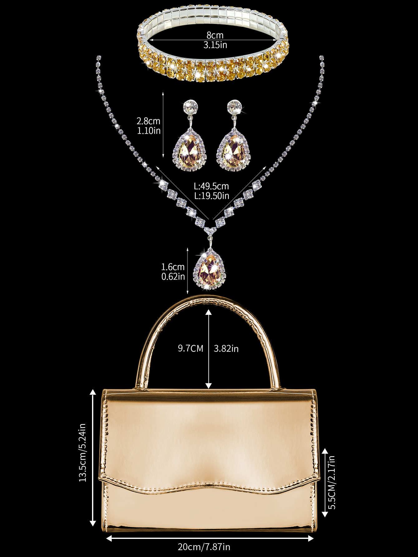 Shining Laser Banquet Women's  - Luxury Bags Classy recensie en prijs