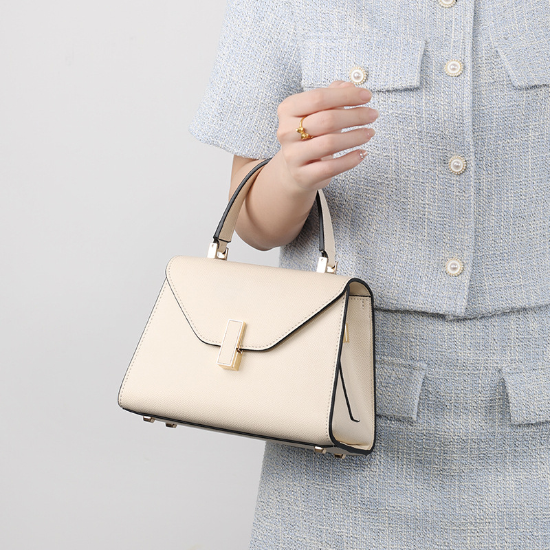 Elegant Cream Top Handle Handb - Structured Handbag Top Handle recensie en prijs