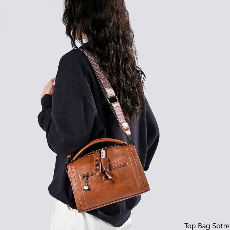Women's Vintage Convertible Bo - Structured Handbag Top Handle recensie en prijs