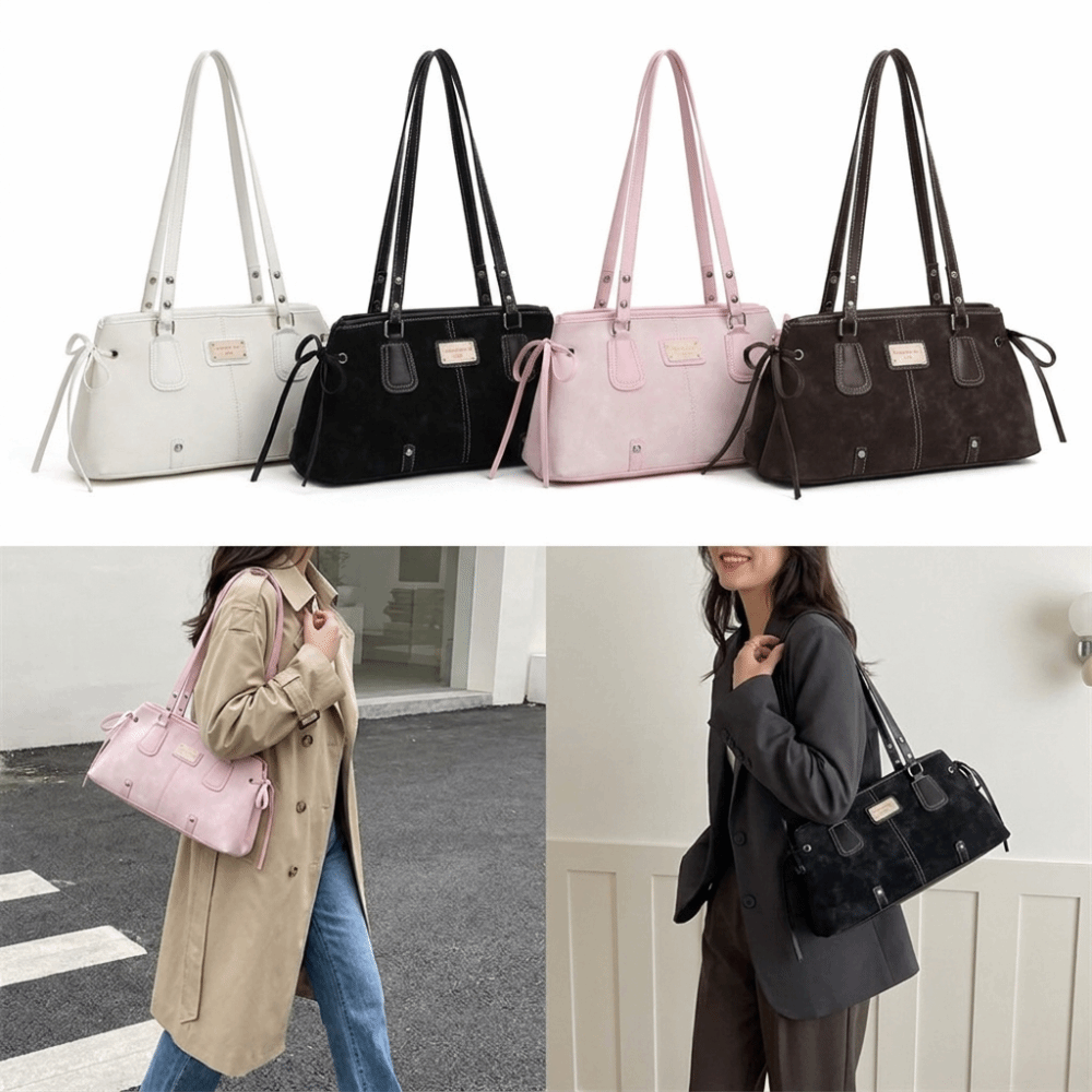 Minimalist Faux Leather Tote B - Structured Handbag Top Handle recensie en prijs