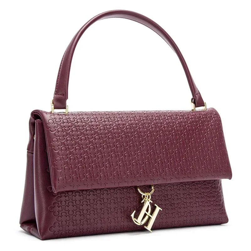 Elegant Handbag Monogram Embos - Structured Handbag Top Handle recensie en prijs