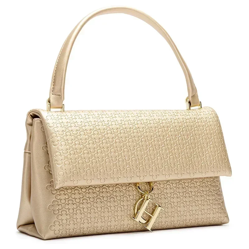 Elegant Handbag Monogram Embos - Structured Handbag Top Handle recensie en prijs